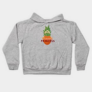 Pineapple Princess Kids Hoodie